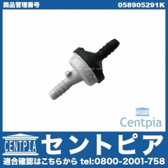 チェックバルブ(ワンウェイバルブ) VW(フォルクスワーゲン) [058905291K]