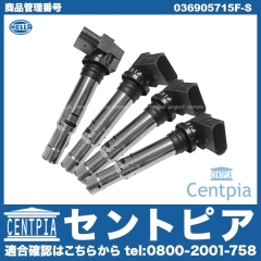 イグニッションコイル 4本セット AUDI(アウディ) [036905715F-S]