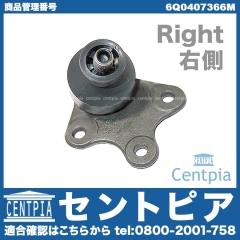 ロアアームボールジョイント 右側 VW(フォルクスワーゲン) [6Q0407366M]