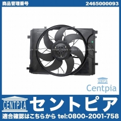純正 ラジエター電動ファンモーター(ラジエターファン) メルセデスベンツ [2465000093]