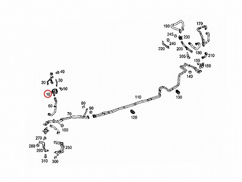 クーラントポンプ・循環ポンプ・電動ウォーターポンプ メルセデス