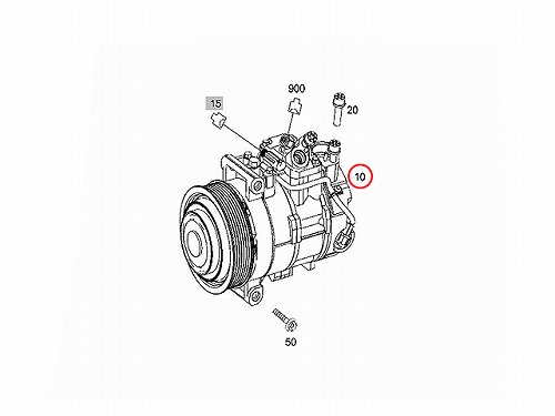 エアコンコンプレッサー メルセデスベンツ [0008302500]メルセデス