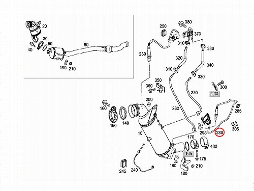 純正 排気温度センサー メルセデスベンツ [0009059405]メルセデス