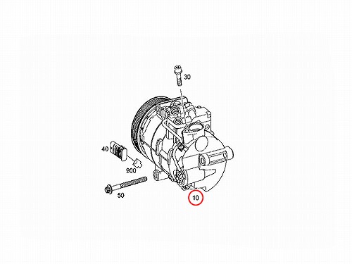 エアコンコンプレッサー メルセデスベンツ [0038304460]メルセデス