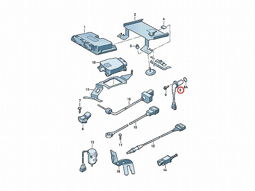 クランク角センサー(クランクポジションセンサー) AUDI(アウディ