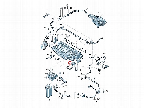 ソレノイドバルブ（パージバルブ） VW(フォルクスワーゲン) [037906283C]