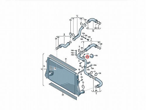 ブーストプレッシャーセンサー VW(フォルクスワーゲン) [038906051D]VW