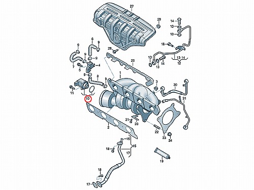 ディバーターバルブ(リサーキュレーションバルブ) AUDI(アウディ