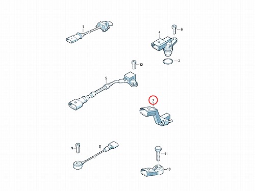 クランク角センサー(クランクポジションセンサー) VW(フォルクスワーゲ