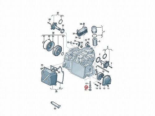 ドレンワッシャー(ATオイルパン用) VW(フォルクスワーゲン) [0438092