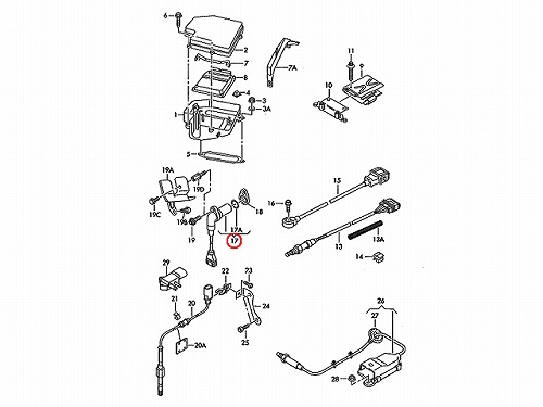 クランク角センサー(クランクポジションセンサー) VW(フォルクスワーゲ