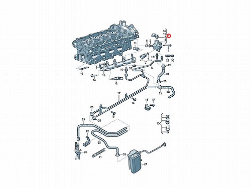 高圧ポンプ ハイプレッシャーポンプ AUDI(アウディ) [06F127025M]AUDI