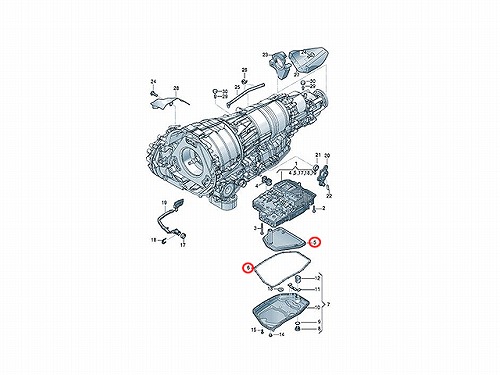 ATオイルフィルター&オイルパンガスケット AUDI(アウディ) [09L325429