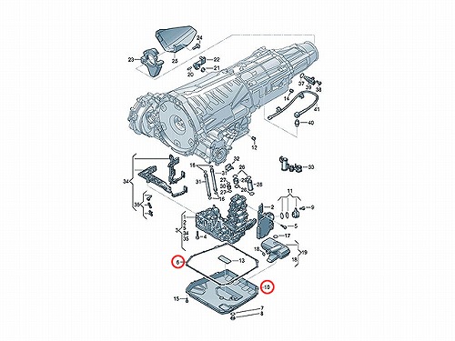 自動車、オートバイRS6 4F 4FBUHS AUDI アウディ 6速 ATオイル