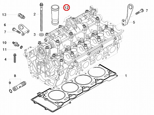 スパークプラグパイプ(プラグホールガスケット) 対策品 BMW [11127570219]