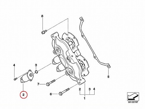 純正 VANOS ソレノイドバルブ BMW [11367841072]