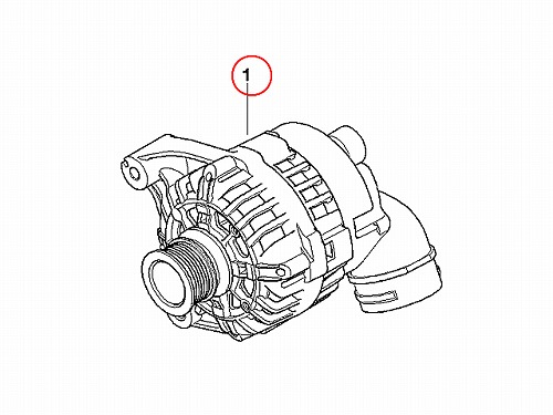 オルタネーター(ダイナモ) BMW M54(直6) エンジン E46 E60 E61 E83