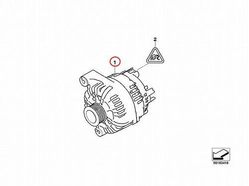 オルタネーター(ダイナモ) BMW [12317558220]BMW E82 E90 E91 E92 E93