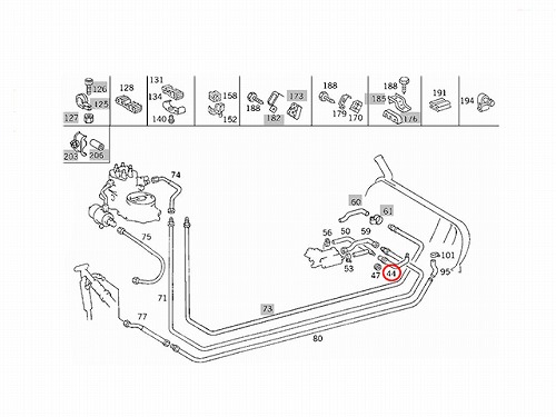 フューエルホース メルセデスベンツ [1244706975]メルセデスベンツ W124 | セントピア