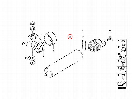 燃料フィルター(フューエルフィルター) BMW [13328584874]BMW F25