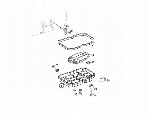 純正 ATオイルパン メルセデスベンツ [1402700812]メルセデスベンツ