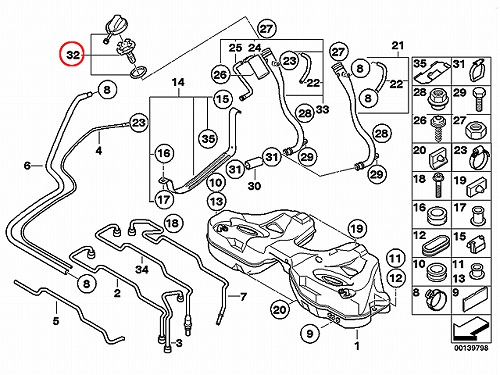 フューエルキャップ(給油口キャップ) BMW [16117193372]