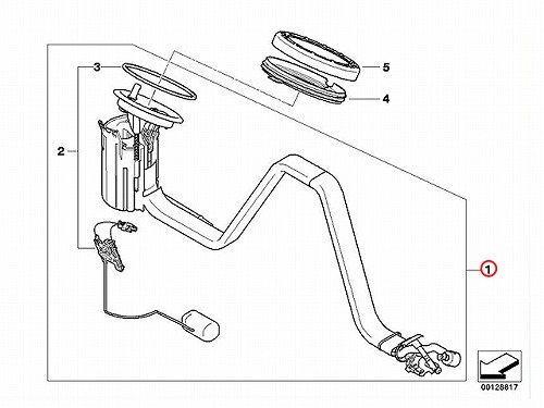 燃料ポンプ(フューエルポンプ) BMW [16117373458]BMW E60 E61 E63 E64