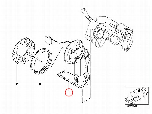 燃料ポンプ(フューエルポンプ) BMW [16146756323]