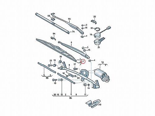 ワイパーブレード 左右セット フロント用 VW(フォルクスワーゲン) NEW