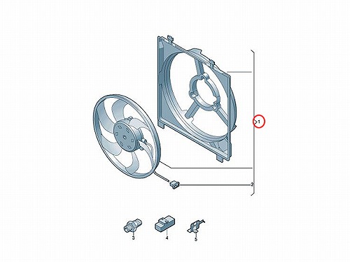 ラジエター電動ファンモーター(ラジエターファン) VW(フォルクスワーゲン) [1S0121207J]VW(フォルクスワーゲン) アップ！(AA) |  セントピア