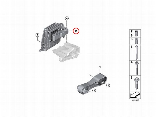 エンジンマウントブッシュ BMW [22118835564]BMW F45 | セントピア