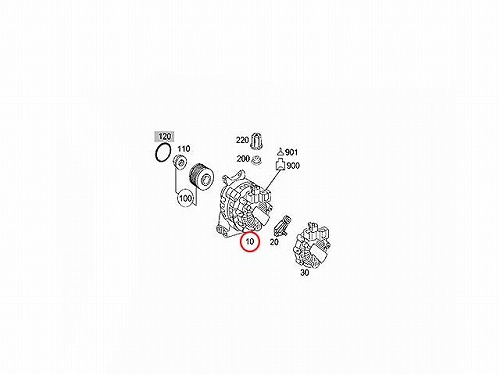オルタネーター(ダイナモ) メルセデスベンツ [2661541302]メルセデス