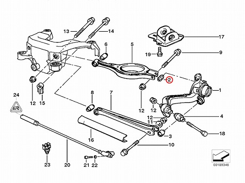 ボールジョイント 左右共通 BMW [33326775551]BMW E36 E46 E85 E86 E89