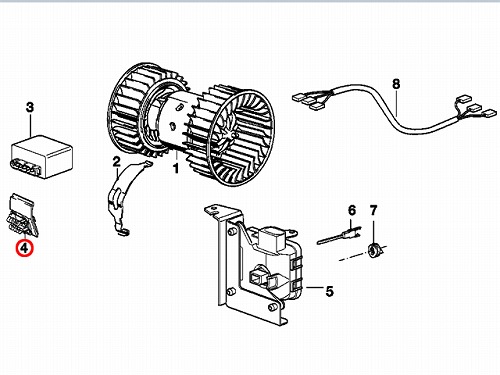 エアコンブロアレジスター BMW 3シリーズ E30 316 316i 318i 320i 323i 325i M3 Z3 E36 1.8 1.9  2.0 2.2i 2.8 3.0i Z8 E52