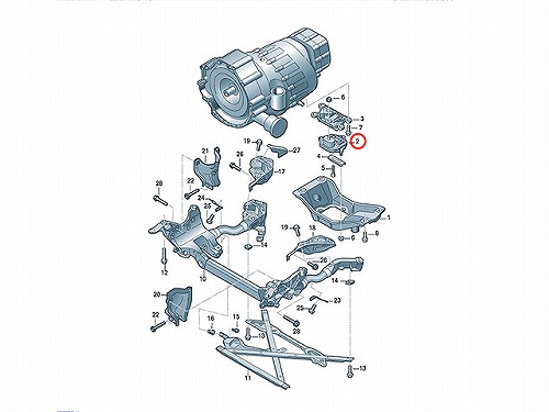 ミッションマウント AUDI(アウディ) [8K0399151DB]AUDI(アウディ) A4