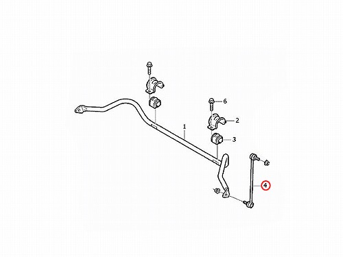 スタビリンクロッド フロント 左右共通 VOLVO(ボルボ) [V30648461