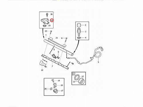 セントピア / フューエルプレッシャーセンサー VOLVO(ボルボ