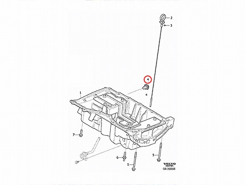 ドレンボルト(エンジンオイルパン用) VOLVO(ボルボ) [V31359503]VOLVO(ボルボ) S60 S80 V60 V70 XC60 |  セントピア