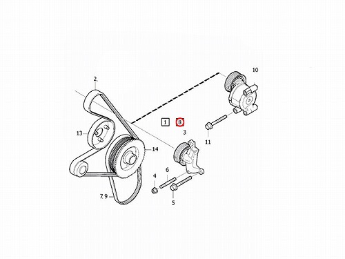 ベルトテンショナー・ベルトキット VOLVO(ボルボ) [V9487168]VOLVO(ボルボ) C30 S40 V50 | セントピア